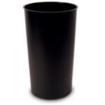 Wavebrake 2.0 Bucket/wringer Combos, Down-Press, 35 Qt, Plastic, Black